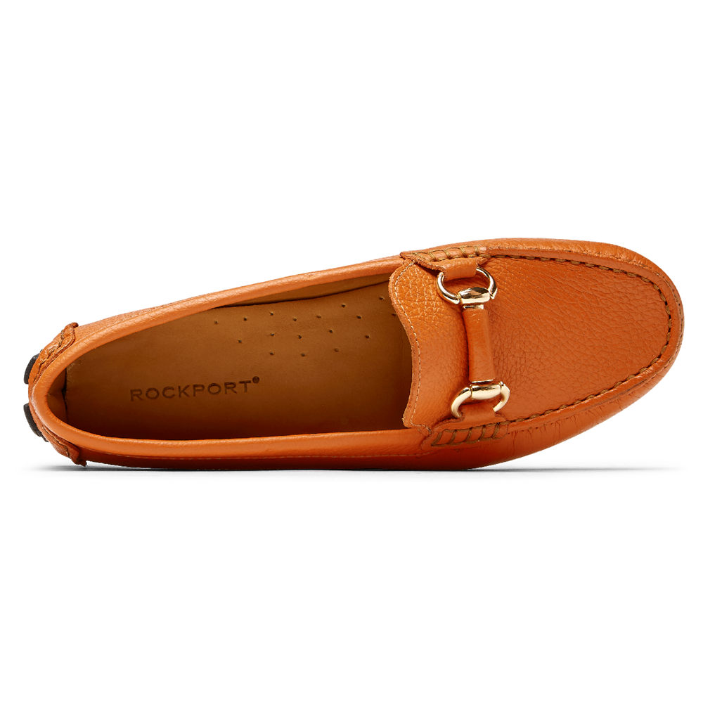 Mocassins Rockport Mulher Laranja - Bayview Bit Keeper - 15647UPDF